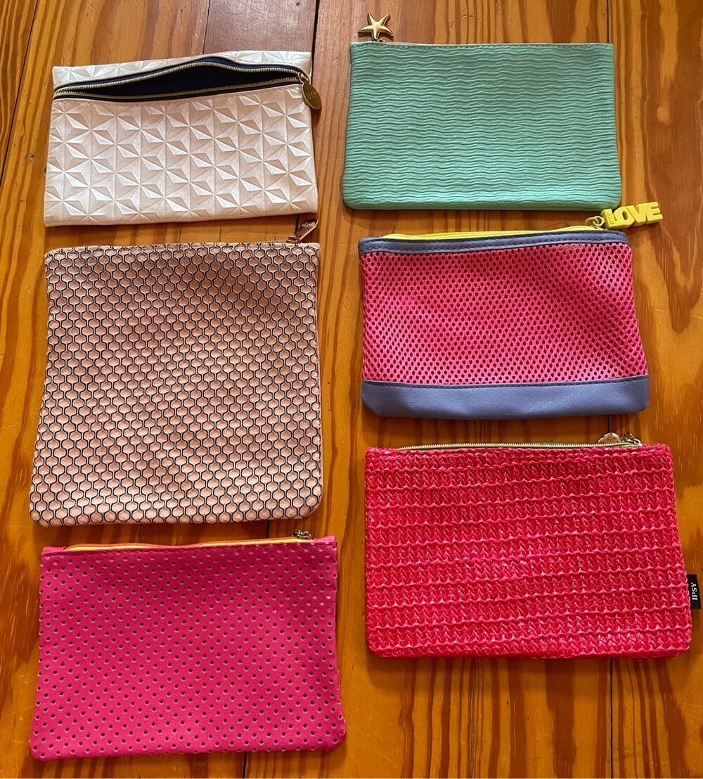 Assorted IPSY Glam Bags and Cosmetic Pouches
